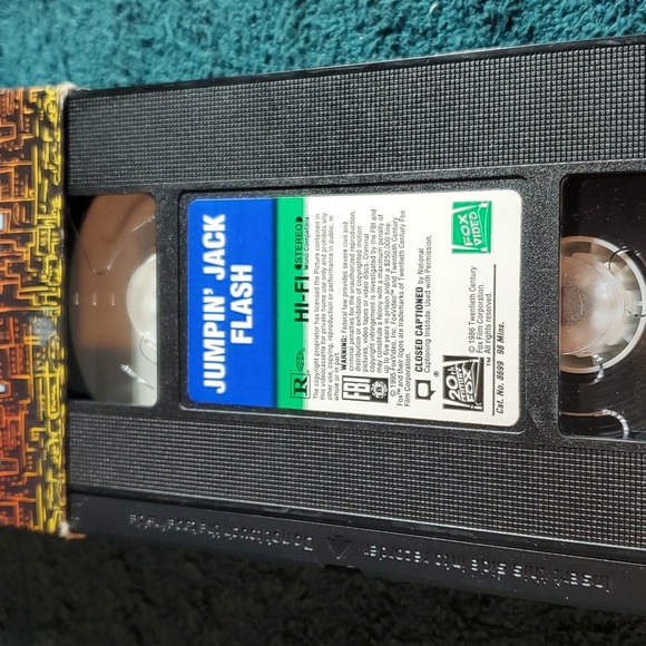 Jumpin' Jack Flash vhs tape - Picture 4 of 4